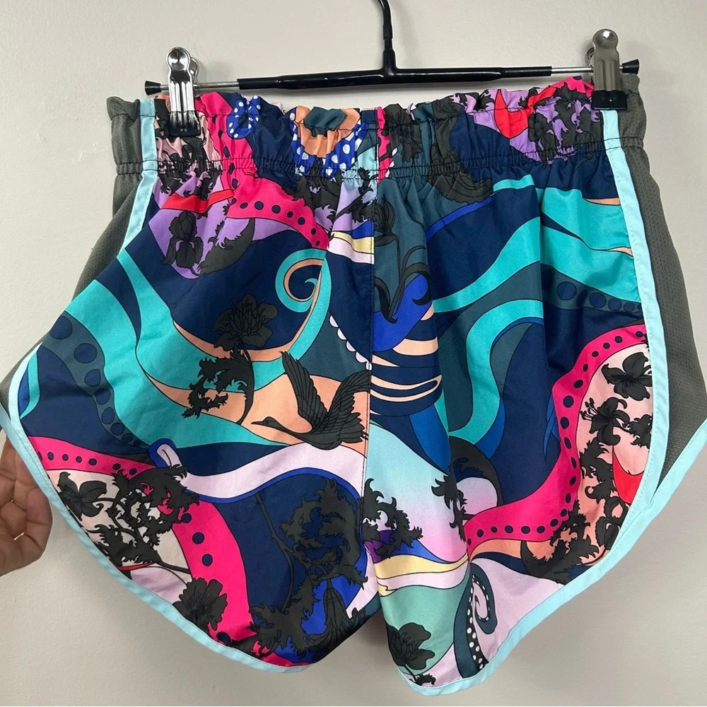 Dri-Fit multicolor shorts with build-in underwear Sz M - Picture 4 of 6